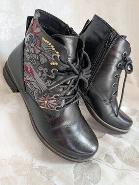 Waterproof Side-zip ROMIKA ankle bootie Venus 70